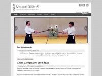 kimusubi-aikido.de Webseite Vorschau