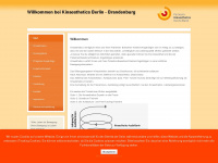 kinaesthetics-deutschland.de Webseite Vorschau