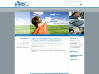 kind-aerospace.de Webseite Vorschau