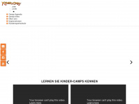 kinder-camps.ch Webseite Vorschau