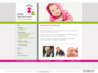kinder-physiotherapie.at Webseite Vorschau