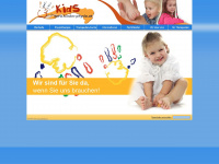 kinder-physio.at Webseite Vorschau