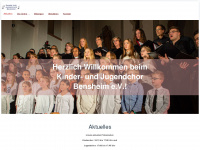 kinder-und-jugendchor-bensheim.de Webseite Vorschau