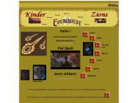 kinder-zions.de Webseite Vorschau