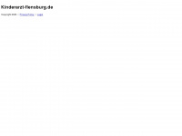 kinderarzt-flensburg.de Webseite Vorschau