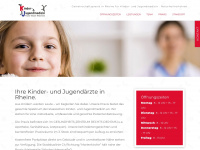 kinderarzt-rheine.de Webseite Vorschau