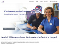 kinderarztpraxis-central.ch Webseite Vorschau
