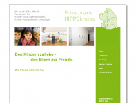 kinderarztpraxis-ulm.de Webseite Vorschau