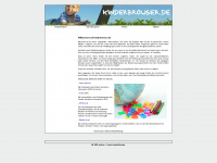 kinderbrowser.de Webseite Vorschau