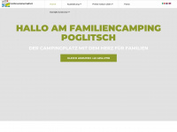 kindercamping.at Webseite Vorschau