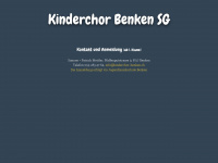 kinderchor-benken.ch Webseite Vorschau
