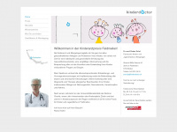 kinderdoctor.ch Webseite Vorschau