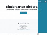 kindergarten-bieberbau.de Webseite Vorschau