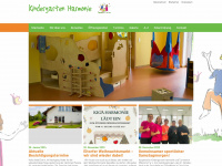 kindergarten-harmonie.de Webseite Vorschau