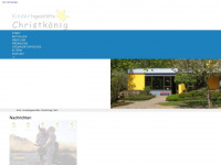 kindergarten-hort-christkoenig.de Webseite Vorschau