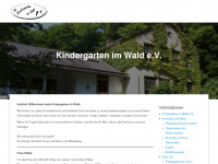 kindergarten-im-wald.de Webseite Vorschau