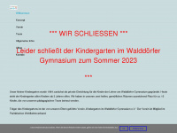 kindergarten-im-wdg.de Webseite Vorschau