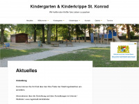 kindergarten-st-konrad.de Webseite Vorschau