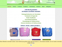 kindergarten-taschen.de Webseite Vorschau