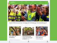 kindergarten-villa-anna.de Webseite Vorschau