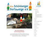 kindergartenschoenberg.de Webseite Vorschau