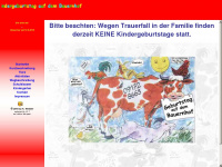 kindergeburtstag-auf-dem-bauernhof.de Webseite Vorschau