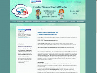 kindergesundheitswoche.at Webseite Vorschau