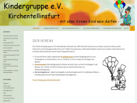 kindergruppe-kirchentellinsfurt.de Webseite Vorschau
