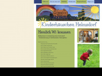 kinderhaeuschen-helmsdorf.de Webseite Vorschau