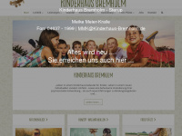 kinderhaus-bremholm.de Webseite Vorschau