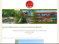 kinderhaus-bummi.de Webseite Vorschau