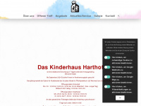 kinderhaus-harthof.de Webseite Vorschau