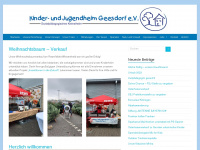 kinderheim-geesdorf.de Webseite Vorschau
