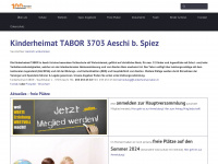 kinderheimat-tabor.ch Webseite Vorschau