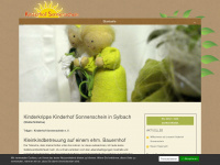 kinderhof-sonnenschein.de Webseite Vorschau
