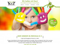 kinderinzwickau.de Webseite Vorschau