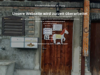 kinderkleiderboerse-pony.ch Webseite Vorschau