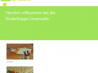 kinderkrippe-loewenzahn-uitikon.ch Webseite Vorschau