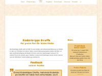kinderkrippe-giraffe.ch Webseite Vorschau