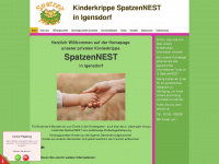 kinderkrippe-igensdorf.de Webseite Vorschau