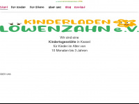 kinderladen-kassel.de Webseite Vorschau