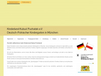 kinderland-kubus.de Webseite Vorschau