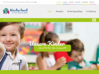 kinderland-saarlouis.de Webseite Vorschau