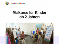 kindermalkurse-berlin.de Webseite Vorschau