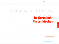 kindermedizin-gap.de Webseite Vorschau
