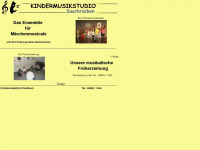 kindermusikstudio.de Webseite Vorschau