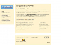 kinderranch.ch Webseite Vorschau