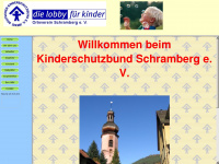 kinderschutzbund-schramberg.de Webseite Vorschau