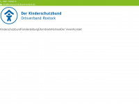 kinderschutzbund-rostock.de Webseite Vorschau