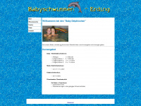 kinderschwimmen-erding.de Webseite Vorschau